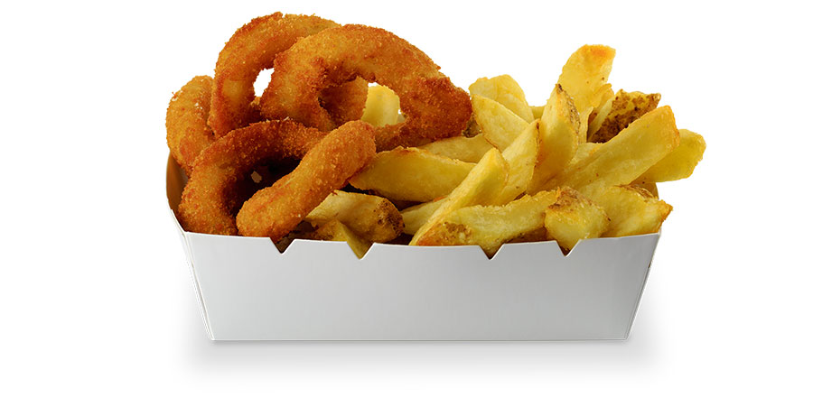 Lord of the fries - Onion Rings & Classic Fries Munch Box